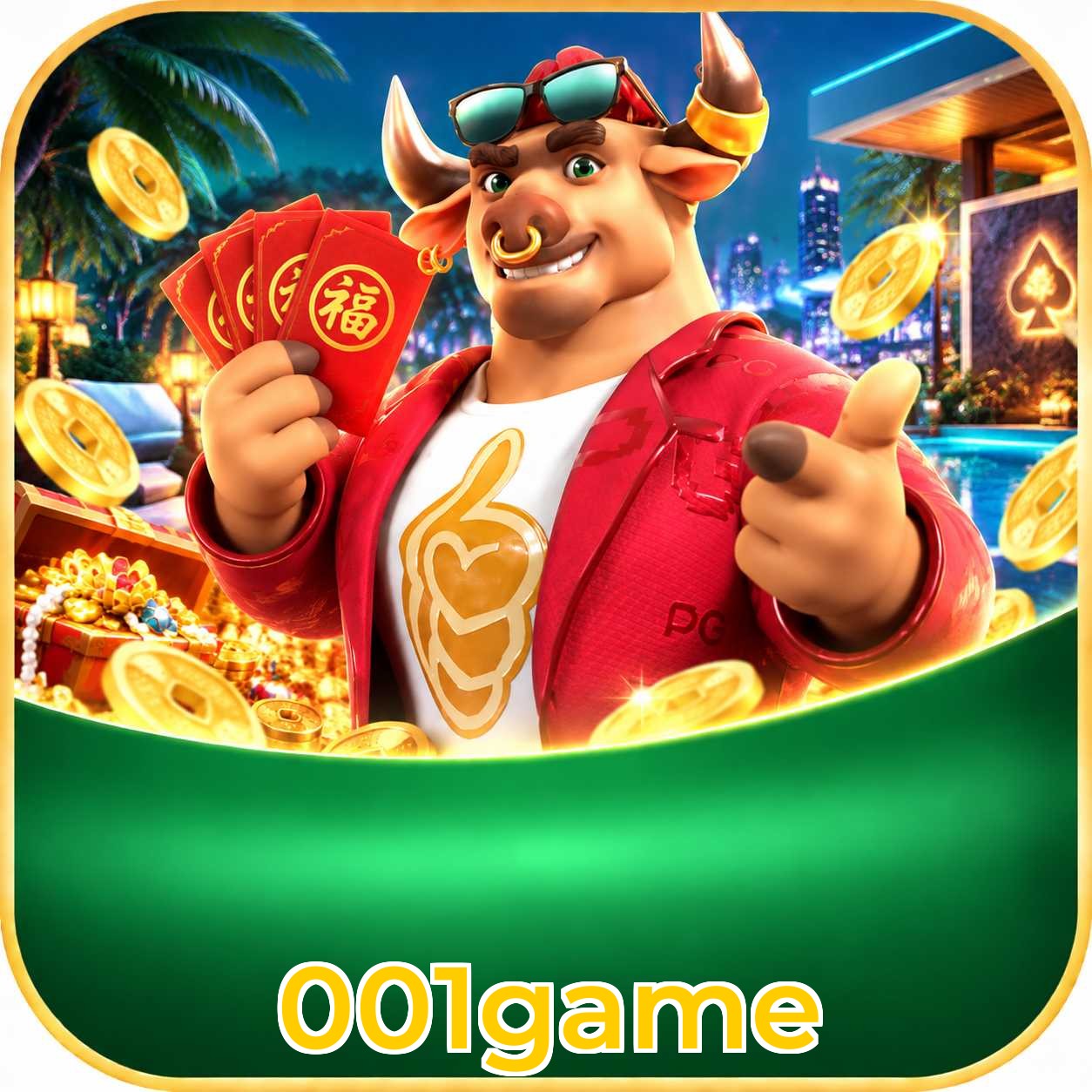 Seis modalidades de loteria 001game com odds transparentes
