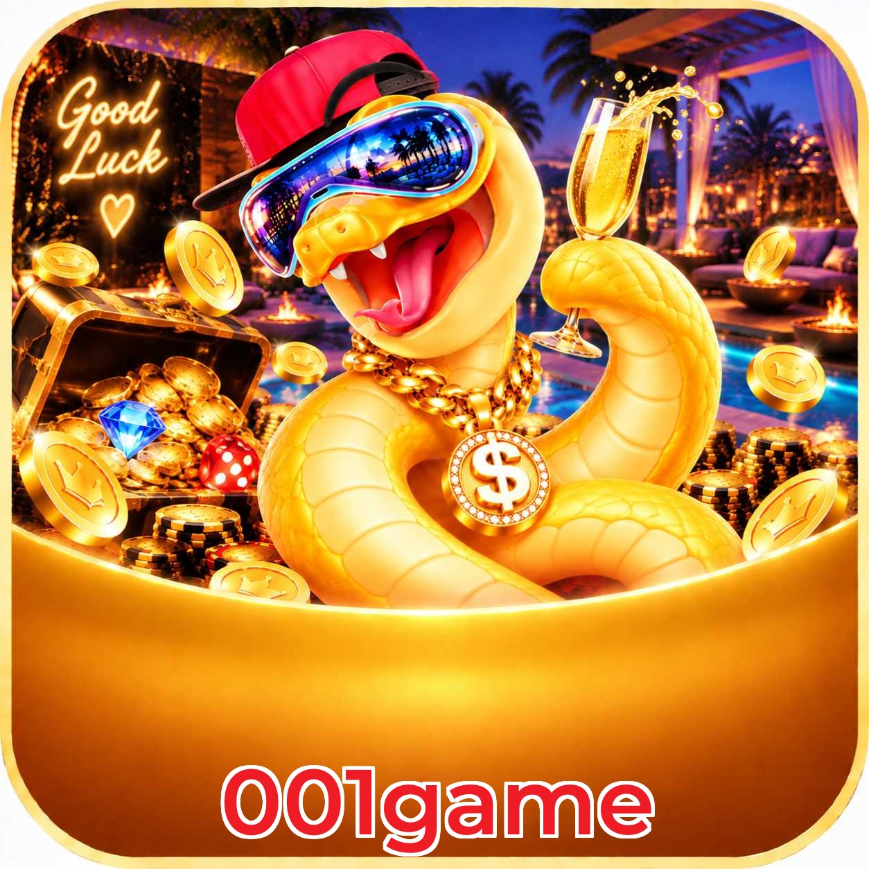 Pacote de boas-vindas ao criar conta na 001game